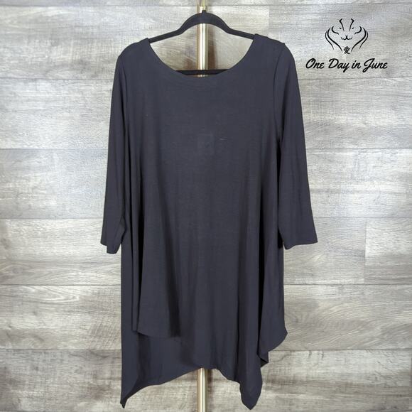 Grace Elements 3/4 Sleeve Top Size XL - Picture 1 of 7